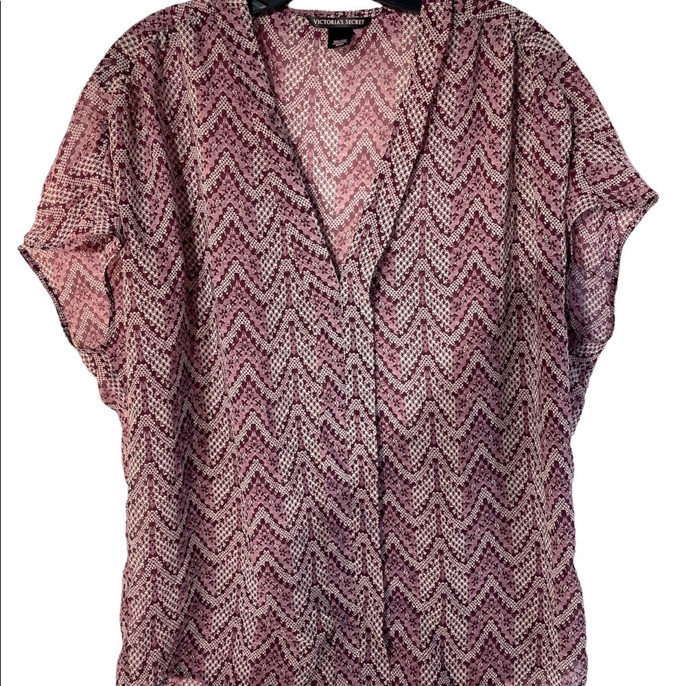 Victoria Secret sheer blouse